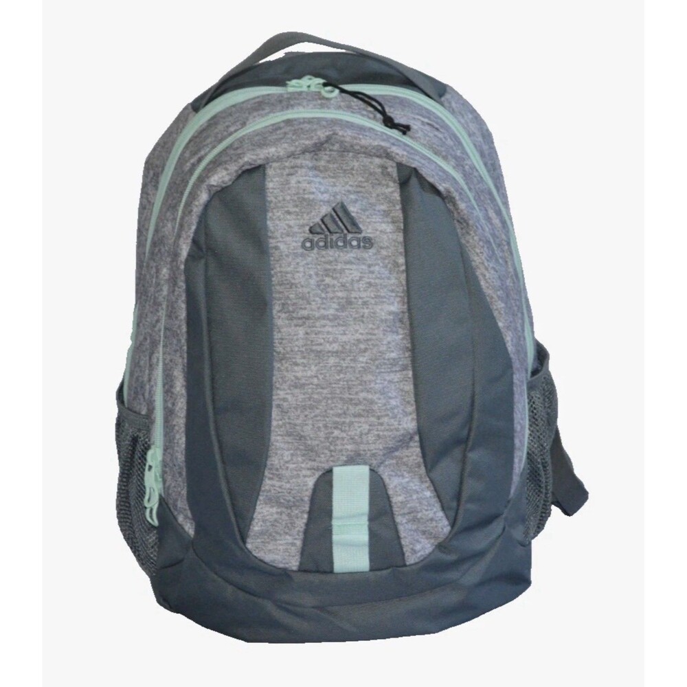 ADIDAS Journal 2 Backpack Youth Jersey Grey Semi Flash Aqua Blue NWT